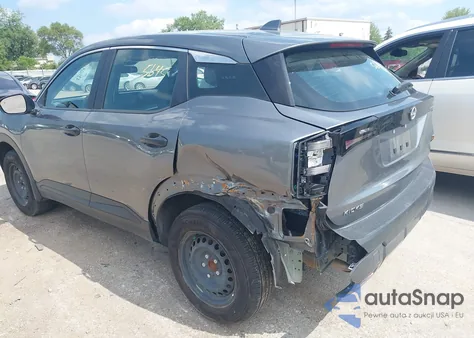 2025 Nissan Kicks S Fwd из США, поврежденный, VIN 3N8AP6BA3SL317354